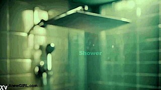 Unbelievable! Elegant Dark-Haired Model Relaxes in a Sensual Bath During Steamy Photoshoot