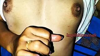 bokep indo viral with cumshot on small 18+ natural tits of amateur niece