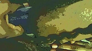 Ebony Amateurs Tag Team with Dildo and Tongue