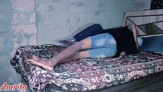 yo, check this indian desi step sister getting wild in bathroom sex!