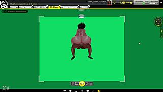 Big Ass Bounces on Monster Cock!