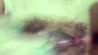 Safadinha indulges in self-pleasure, masturbating passionately