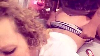 Cheating Wife Milf Bred on Selfie Snapchat in Kinky Doggystyle