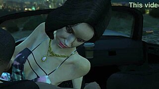 Gta 5 Franklin Gets Hooker Service In Car With Prostitute Sex