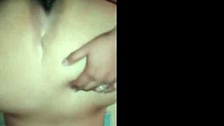 Caserito featuring a fat black woman with big natural tits and ass in intriguing contrast