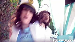 Rival Stepsisters Suck And Fuck Elias