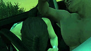 Gta 5 Franklin Gets Hooker Service In Car With Prostitute Sex