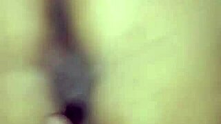 in this homemade story, student girlfriend feels nervous invited to friend's wife's house for roleplay