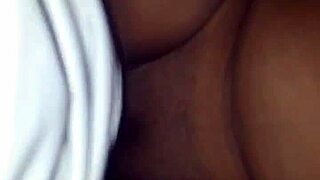 having a quick moment with my wife