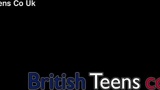 Naughty College Student Masturbating In Uniform At Party Foreplay