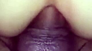 Novinha Rides Friend's Monster Cock Anal In Morning Threesome!