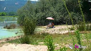 Elena De La Vega Hunts Guys for Rough Outdoor Sex