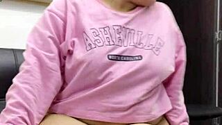 Beautiful Chloe Fingers Her Pussy in Kitchen to Orgasm