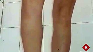 Teen Girl with Tattoos Eats Her Own Pussy Using Toys.