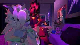 Furries Explore First Time Encounter in VRChat