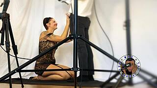 ella's sloppy bbc blowjob in season 4 bts?