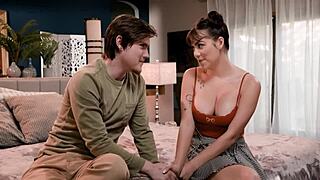 Dee Williams Guides Stepson Tyler and Lilith in Anal Threesome. They Save Virginity with Taboo POV Fun.