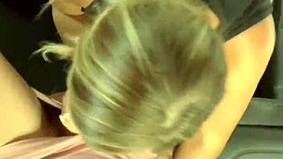 Eating Ass and Giving Foot Job in Outdoor Car