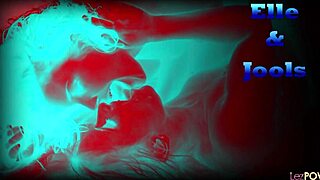 Deep Dildo Play In Dark-Haired Lesbian’s Shaved Pussy