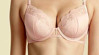 Cute Professional Lingerie Models Pose Barefoot In Panties And Underwear