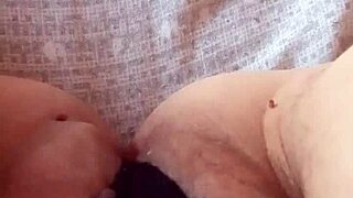 Gretala Flashes in Transparent Thong While Pregnant