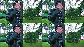 Laura M. shows off tight wet pussy