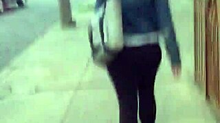 Short girl flaunts massive phat ass boldly