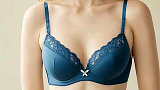 Cute Professional Lingerie Models Pose Barefoot In Panties And Underwear