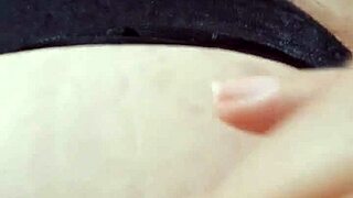 Gretala Flashes in Transparent Thong While Pregnant