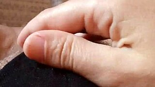 Gretala Flashes in Transparent Thong While Pregnant