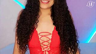 Latina Gives Jerk Off Instructions In Spanish