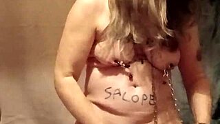 Esclave F Autoseance Ceinture Et Soumission With Toys And Orgasm