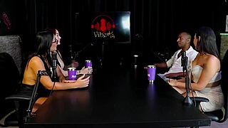 I moan freely while riding the black guy.