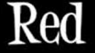 Sara Jay in red teases with her longest glass dildo for fun. She knows how to work it!