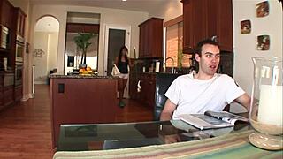 Laurie Vargas hairy pussy and anal fucked by a bwc