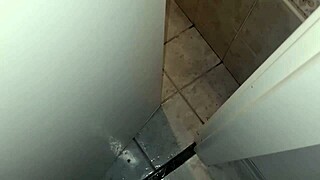 my cock couldn't resist the friend in shower with moans and jerk for big ass