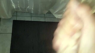 my cock couldn't resist the friend in shower with moans and jerk for big ass