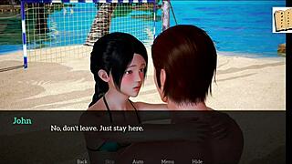 My new family episode with teen girls playing erotic games