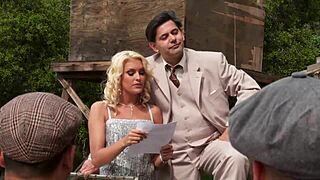 I’m Obsessed With Amber Rayne, Hannah West, and Kaci Star in Wild Outdoor Gangbang Action. Their Skills Blow Me Away!