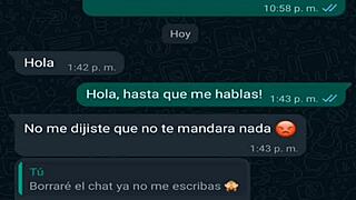 My Latina Friend Heats Up on WhatsApp