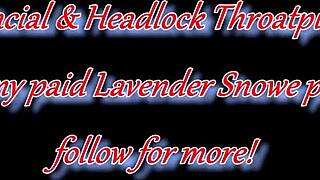 Cum Facial and Throat Load with Pigtail Headlock for Hot White Girl - Insane!