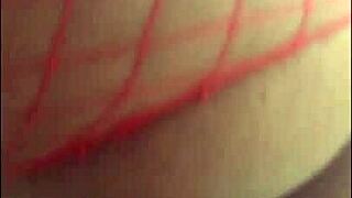 homemade ebony whore in fishnets masturbates and squirts her wet pussy. she moans loudly during the amateur session