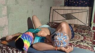 Desi village bhabhi sex with his husband