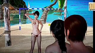 My new family episode with teen girls playing erotic games