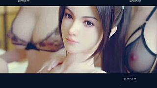 in resident evil, ada wong is lustfully breeding with leon, riding his monster cock