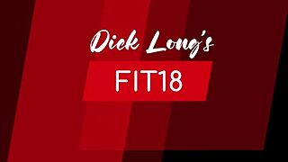 at fit18, lilly mays, a tall skinny latvian redhead, casts in bodysuit at 60fps