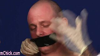 Cfnm Dominas Tug Cumshot In Humiliation