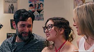 In-laws dive deep into daughter-in-law with wild licks