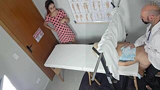 madrasta takes her stepdaughter for a shocking gyno exam at hospital