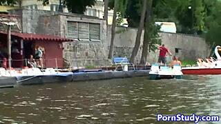 Public Nude Fetish Czech Eurobabe Rides Waterbike Emotionally